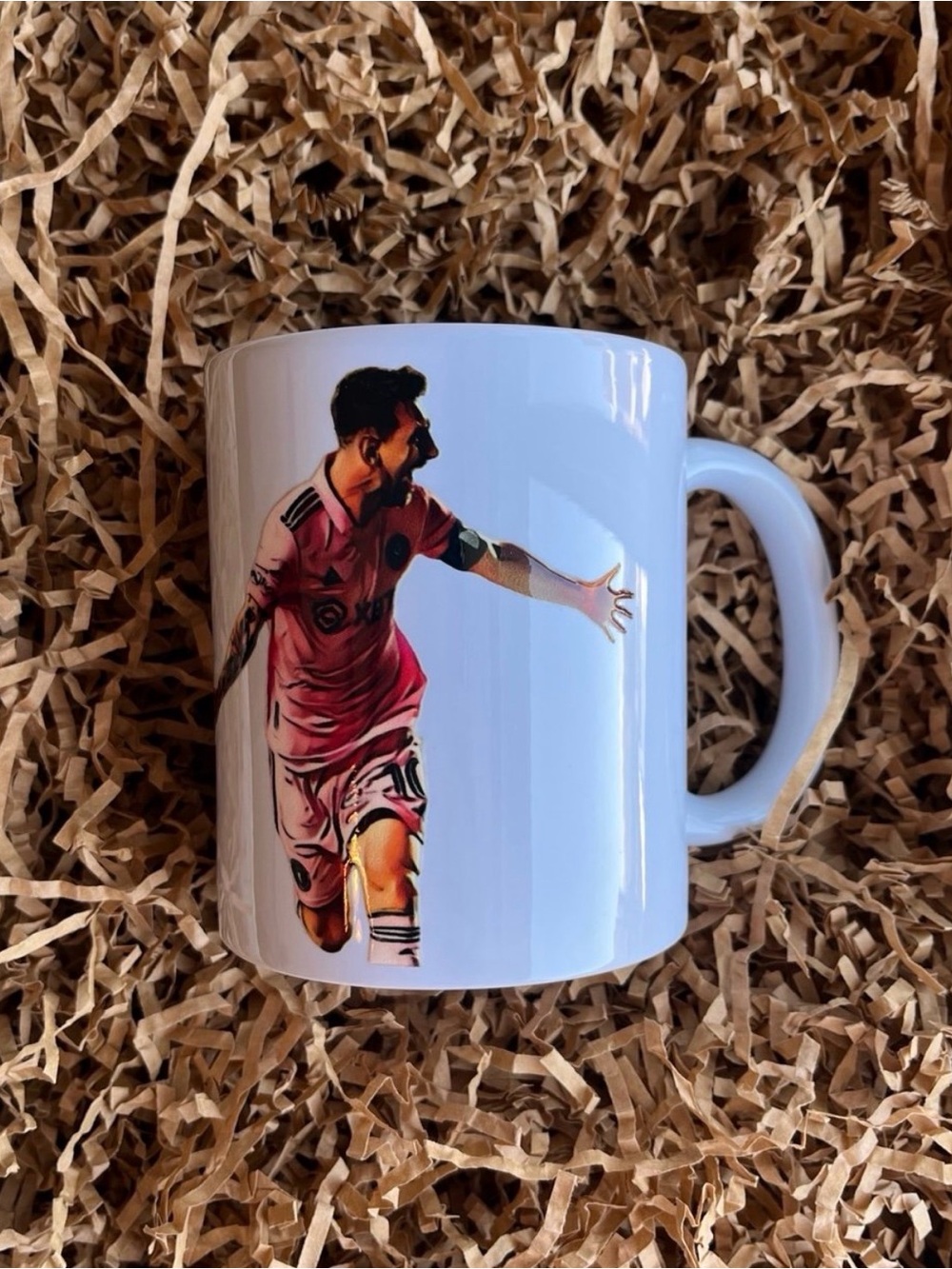 Messi Soccer Football Futbol World Cup USA Argentina Coffee Mug